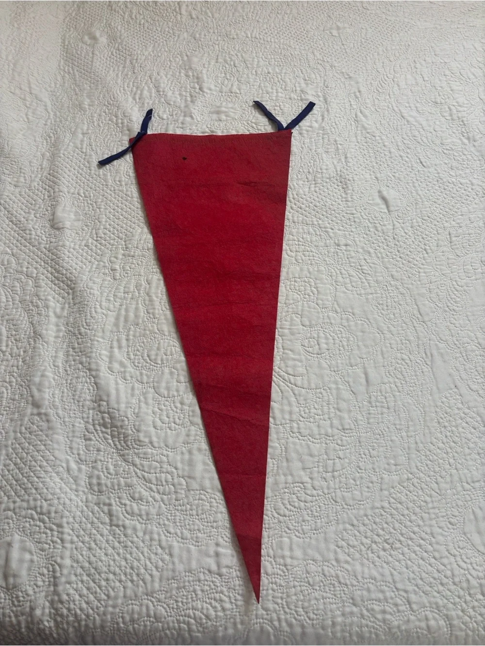 Vintage Washington Senators baseball souvenir red felt pennant capital graphics - Picture 7 of 11